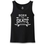 Born to Skate Siyah Erkek Atlet