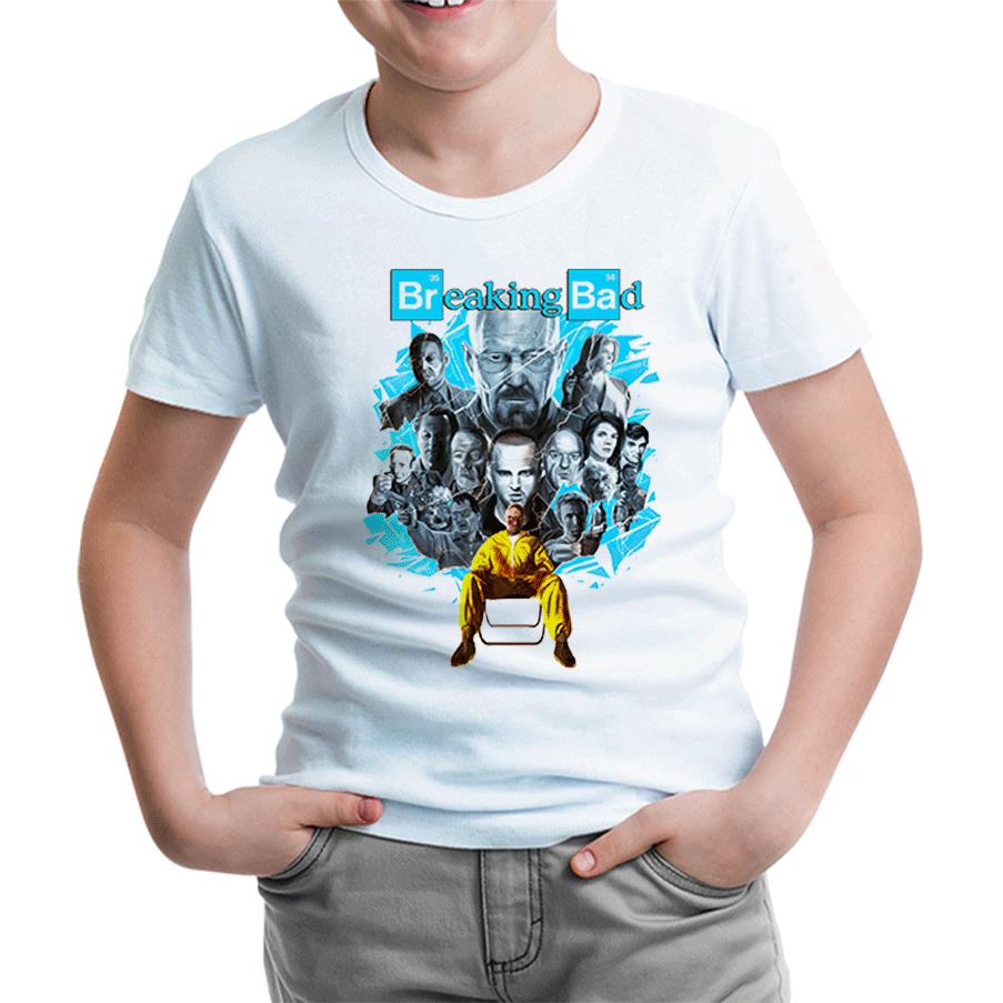 Breaking Bad 2 Beyaz Çocuk Tshirt