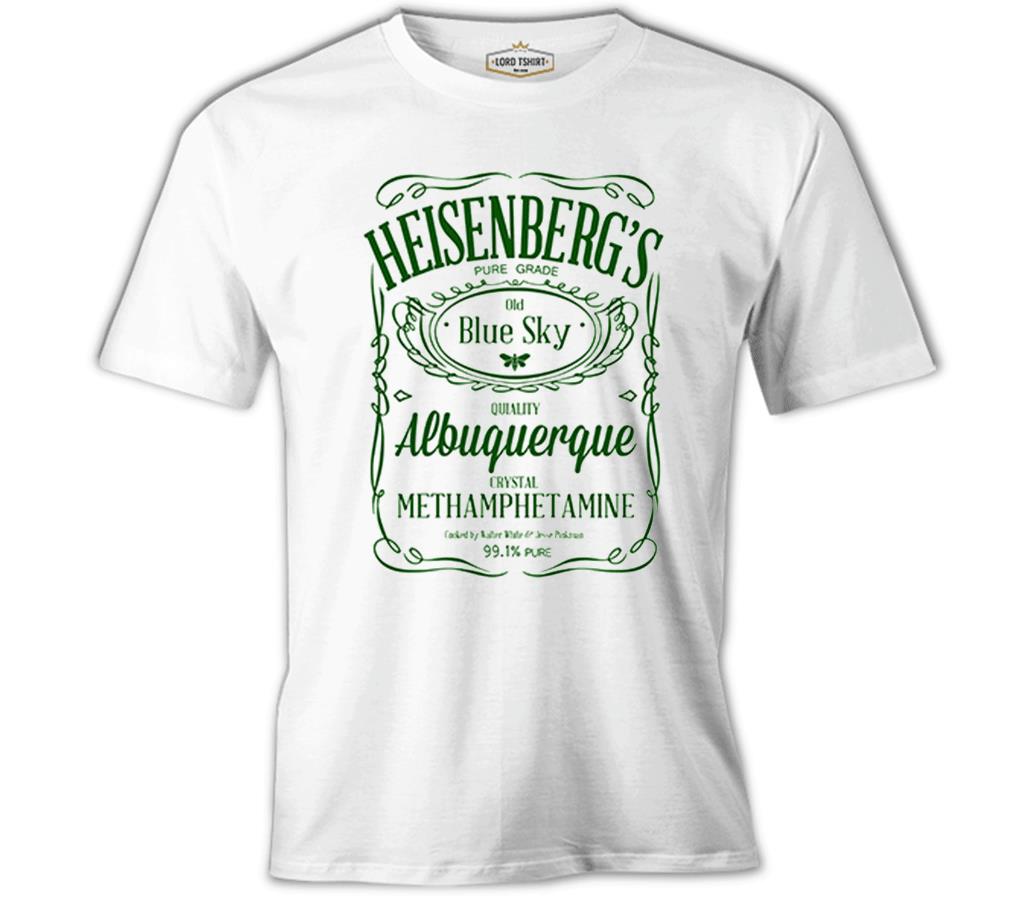 Breaking Bad - Heisenberg's Beyaz Erkek Tshirt
