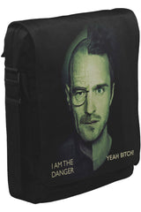 Breaking Bad - I am The Danger Unisex Siyah Postacı Çanta