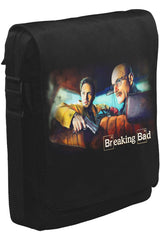 Breaking Bad - In the Car Unisex Siyah Postacı Çanta