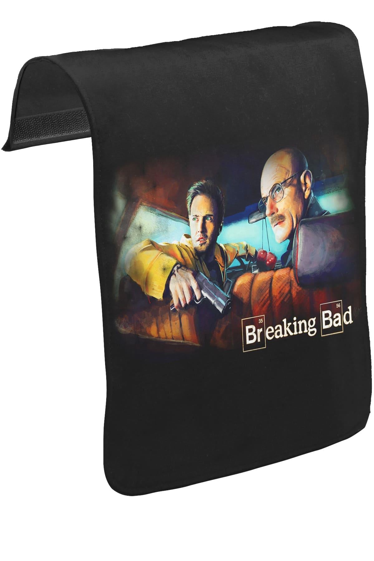 Breaking Bad - In the Car Unisex Black Removable Messenger Bag Cover CK-209 