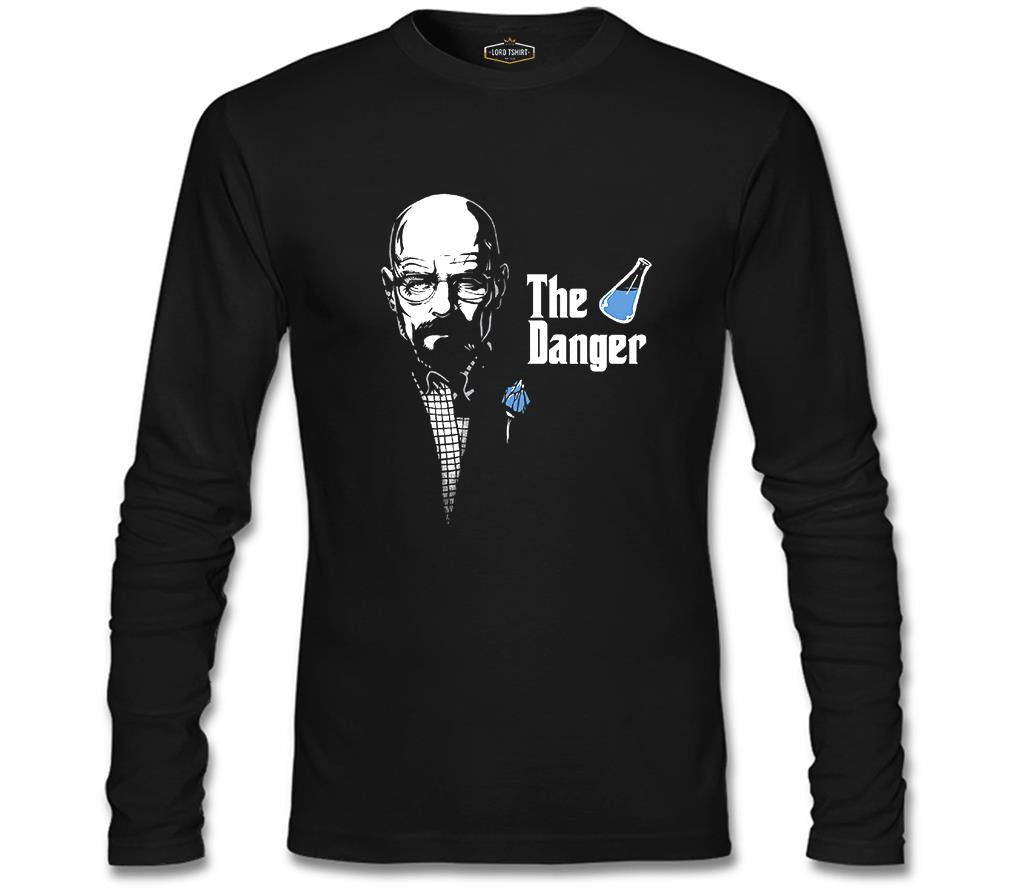 Breaking Bad - The Blue Danger Siyah Erkek Sweatshirt