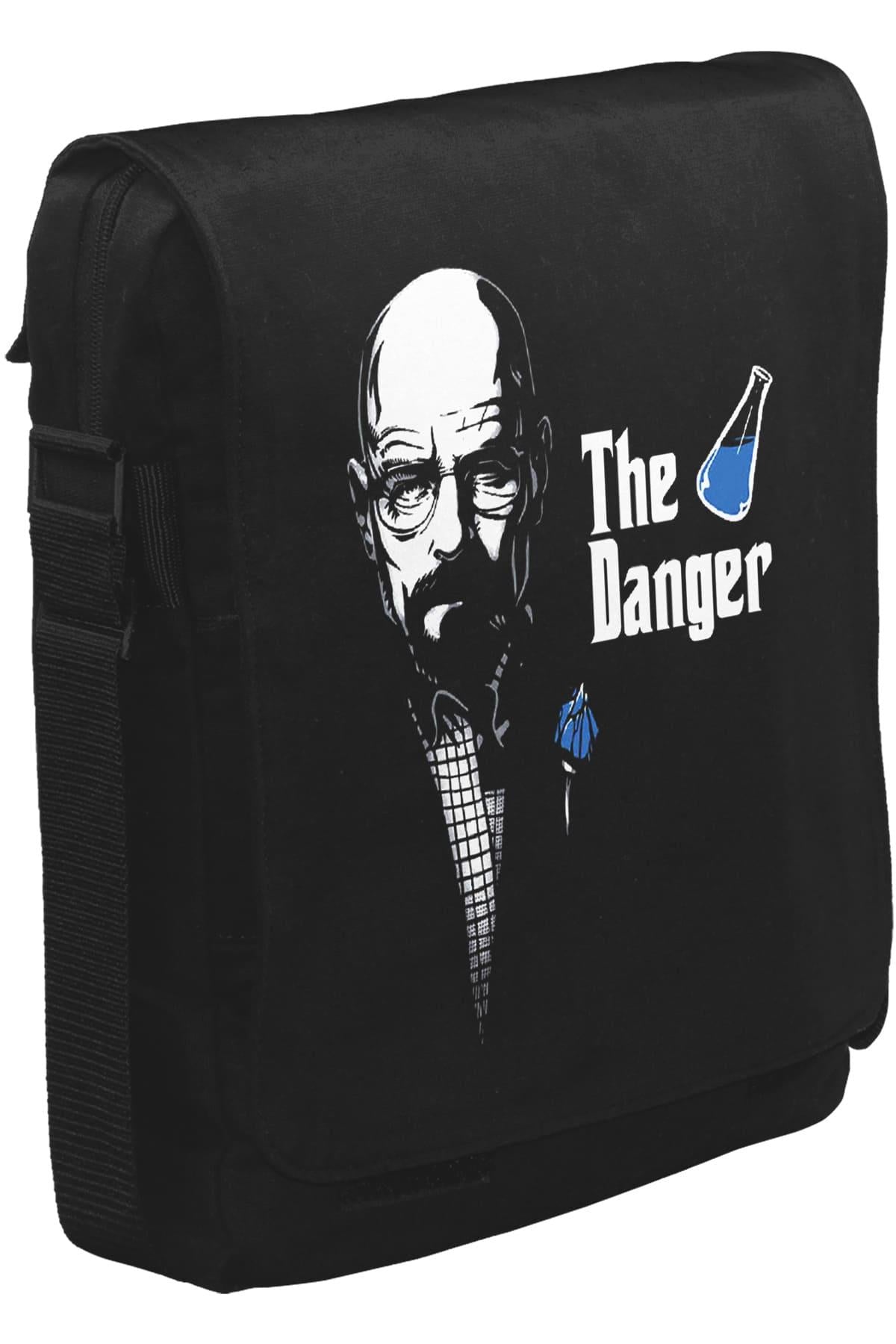 Breaking Bad - The Blue Danger Unisex Siyah Postacı Çanta