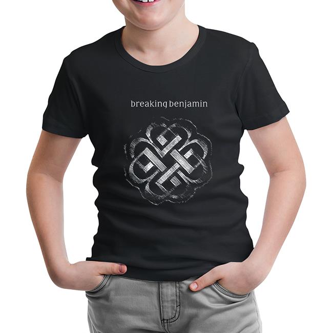 Breaking Benjamin - Logo Black Kids Tshirt