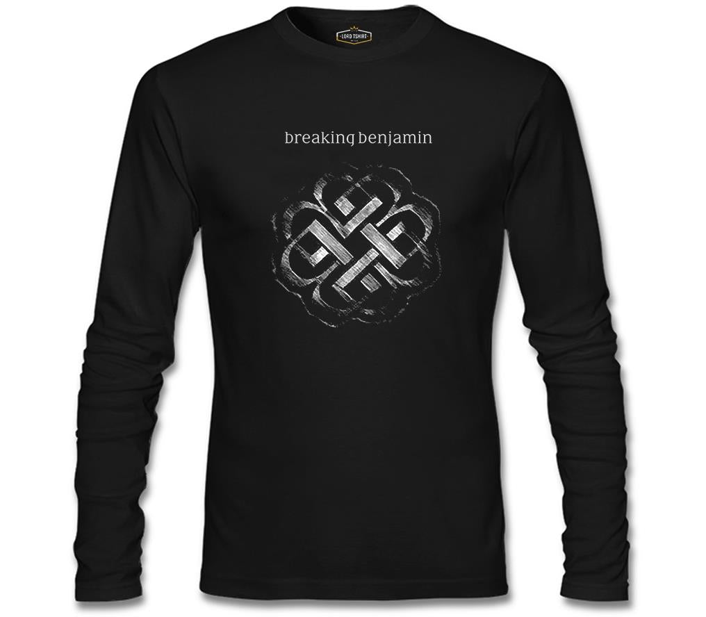 Breaking Benjamin - Logo Siyah Erkek Sweatshirt