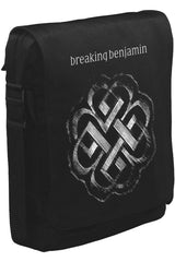 Breaking Benjamin - Logo Unisex Siyah Postacı Çanta