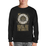 Bring me the Horizon - Clock Black Kids Sweatshirt
