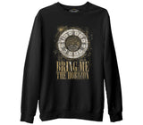 Bring me the Horizon - Clock  Siyah Erkek Kalın Sweatshirt