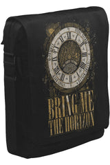 Bring me the Horizon - Clock Unisex Siyah Postacı Çanta