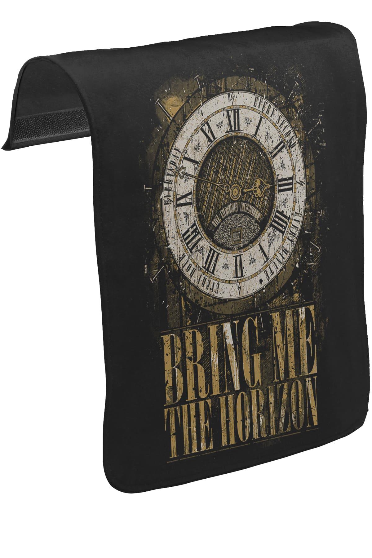 Bring me the Horizon - Clock Unisex Black Snap-On Messenger Bag Cover CK-67 