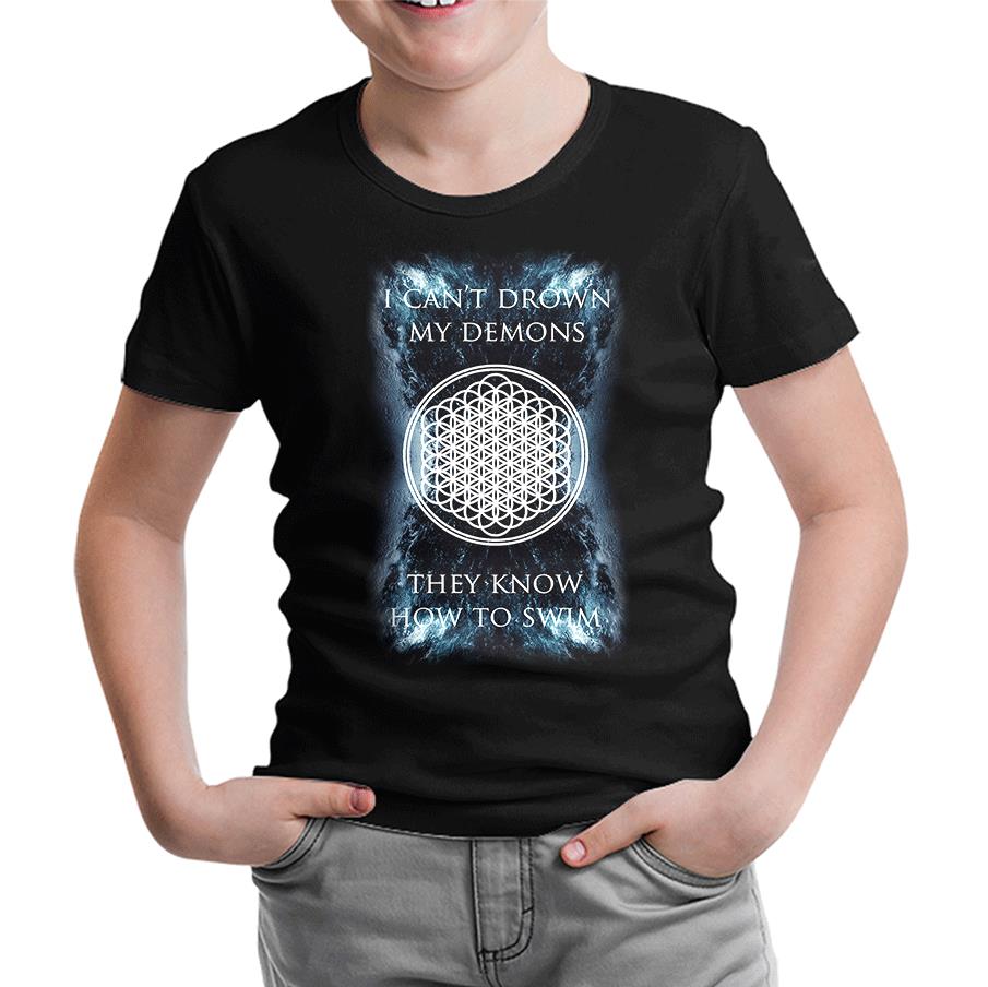 Bring me the Horizon - My Demons Siyah Çocuk Tshirt