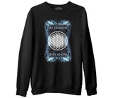 Bring me the Horizon - My Demons  Siyah Erkek Kalın Sweatshirt