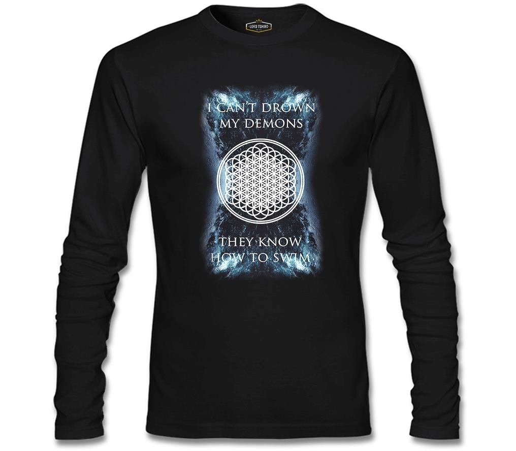 Bring me the Horizon - My Demons Siyah Erkek Sweatshirt