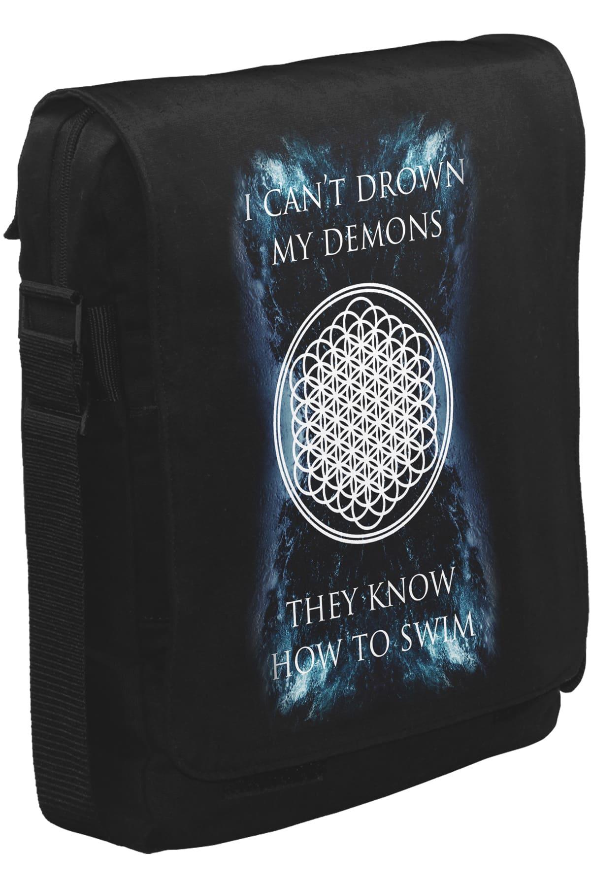 Bring me the Horizon - My Demons Unisex Siyah Postacı Çanta