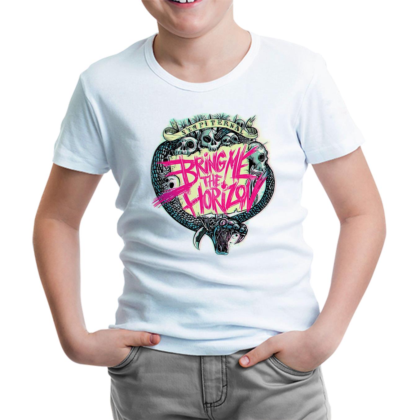 Bring Me the Horizon - Sempiternal Beyaz Çocuk Tshirt
