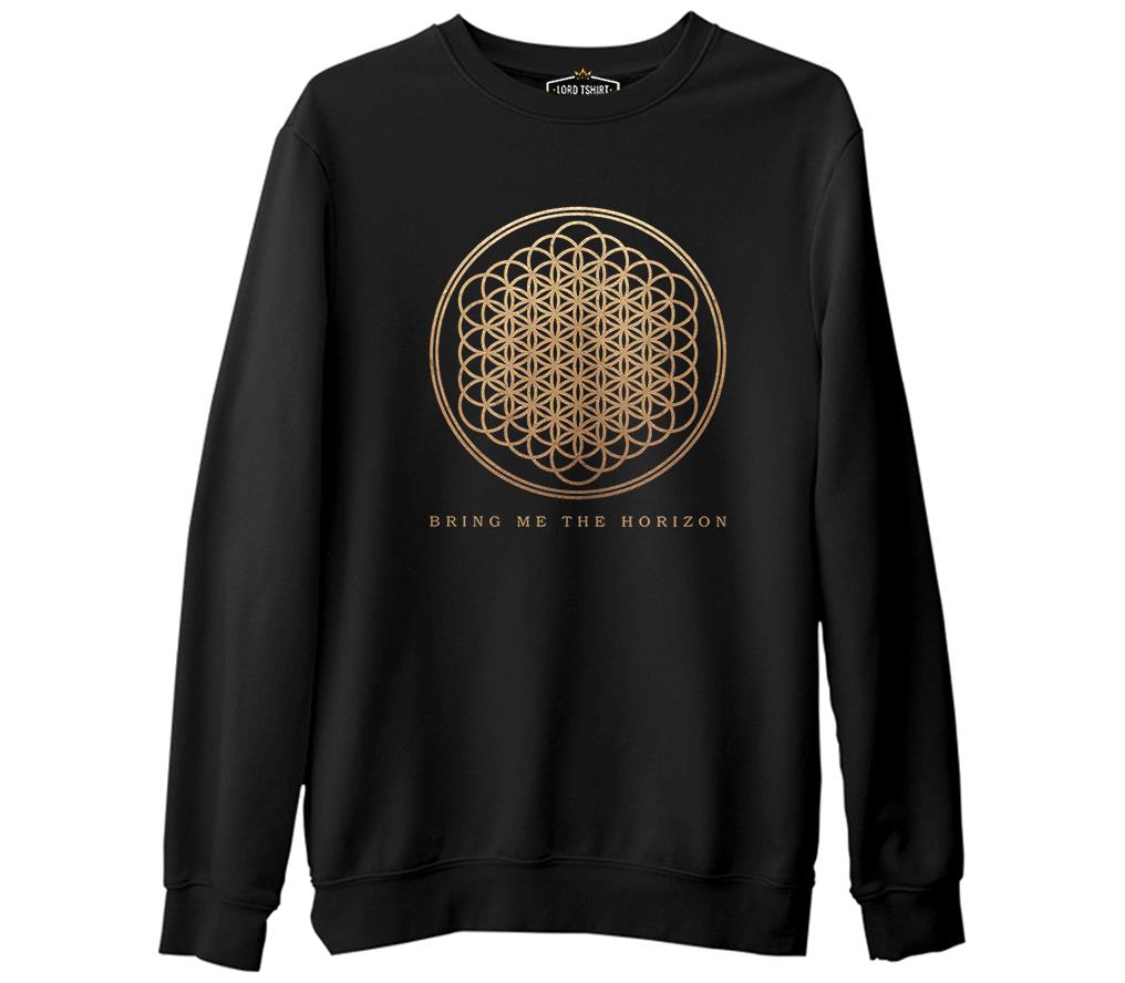 Bring me the Horizon - Sempiternal  Siyah Erkek Kalın Sweatshirt