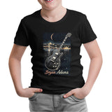 Bryan Adams - Guitar Istanbul Black Kids T-shirt