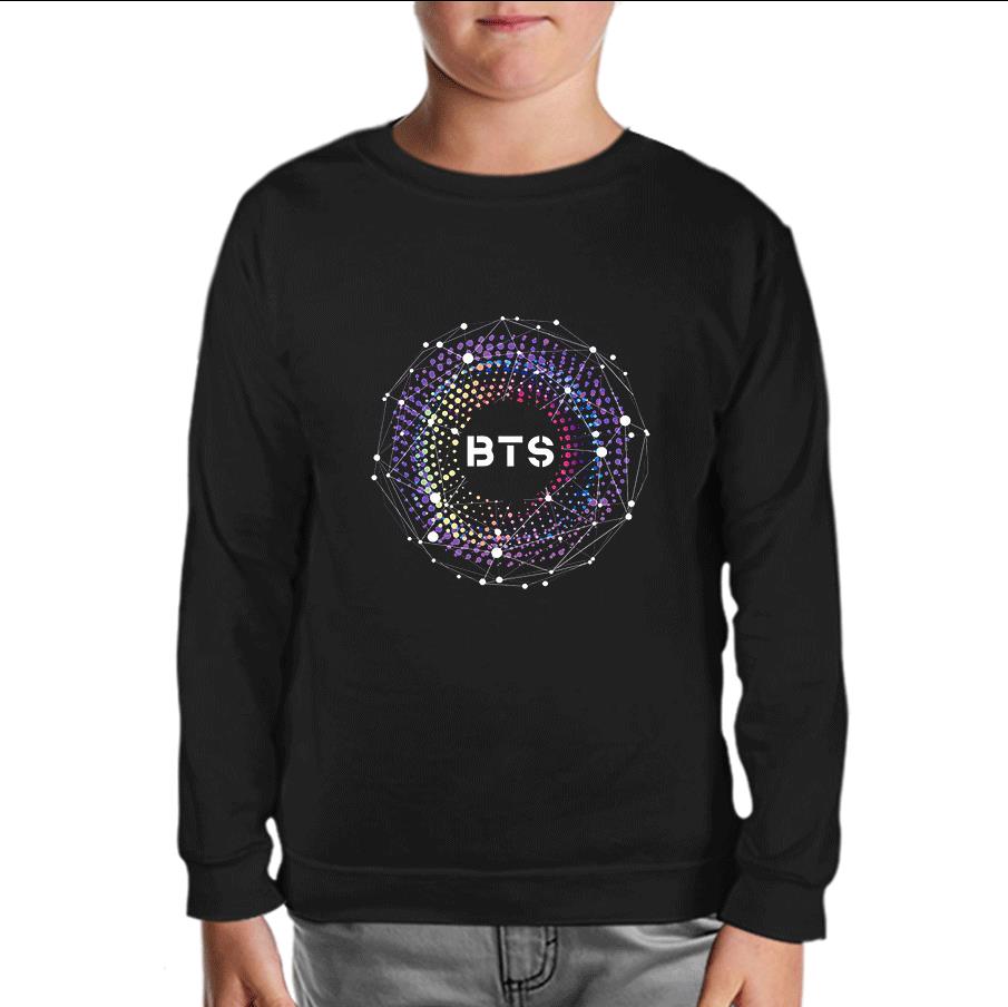BTS - 4th Black Kids Sweatshirt