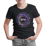 BTS - 4th Black Kids Tshirt