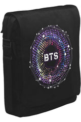 BTS -  4th Unisex Siyah Postacı Çanta