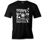 BTS - 57152 Siyah Erkek Tshirt