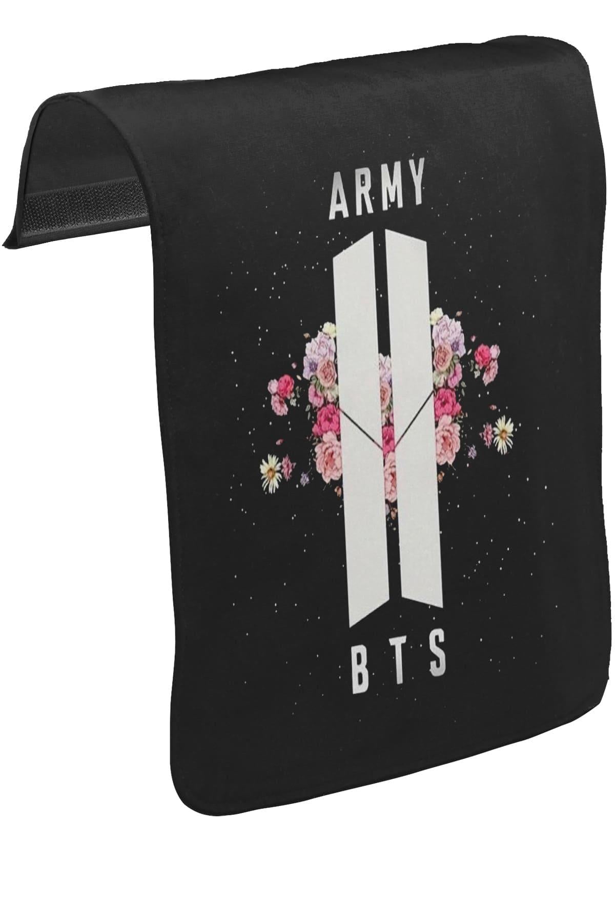 BTS - Army Logo Hit Unisex Black Removable Messenger Bag Cover CK-1152 