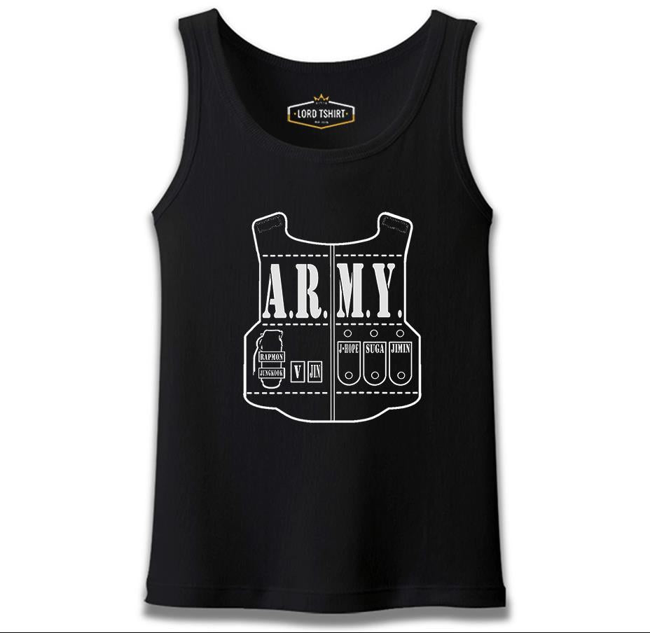 BTS - Army Siyah Erkek Atlet