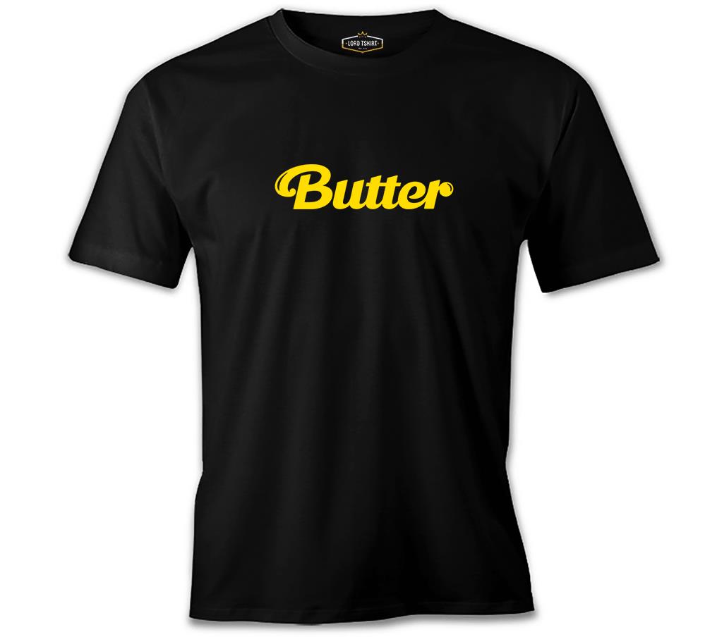 BTS - Butter Siyah Erkek Tshirt