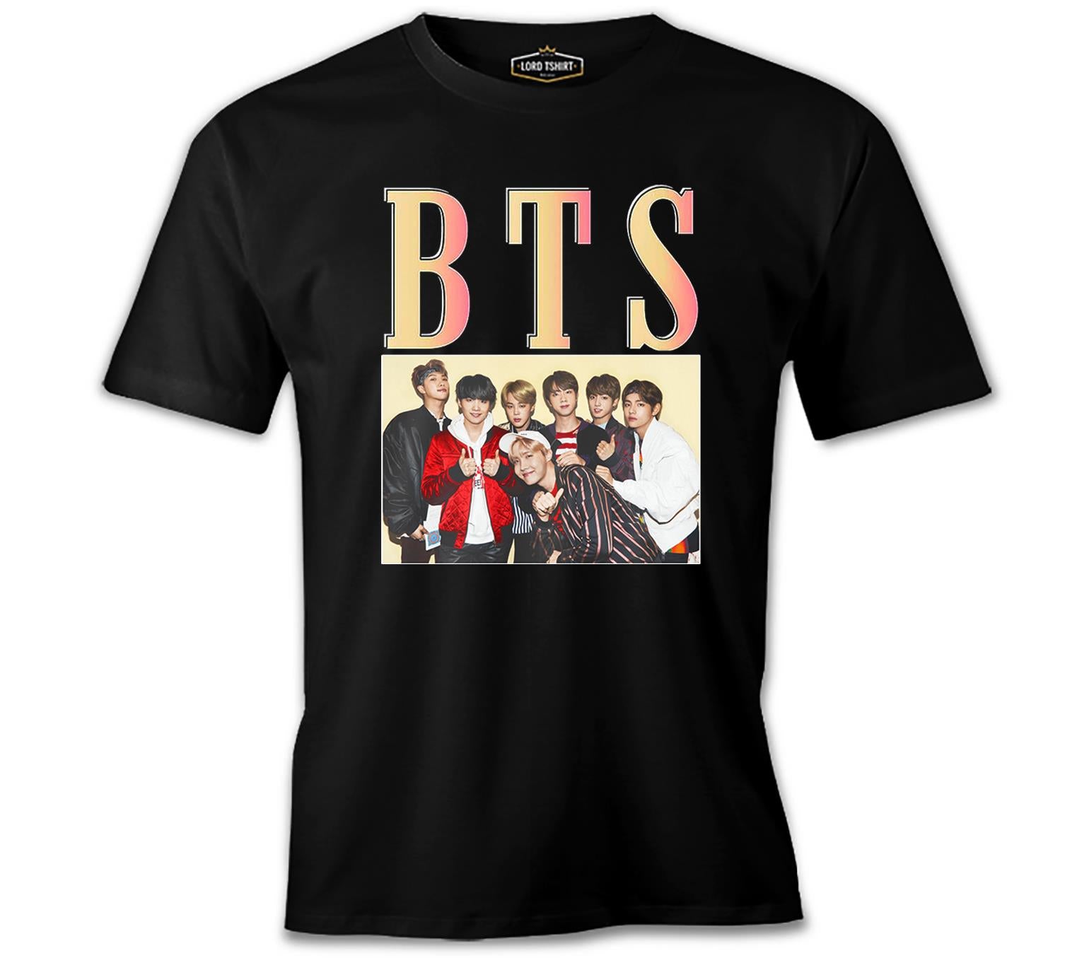 BTS - Go Siyah Erkek Tshirt
