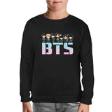 BTS - Guys Siyah Çocuk Sweatshirt