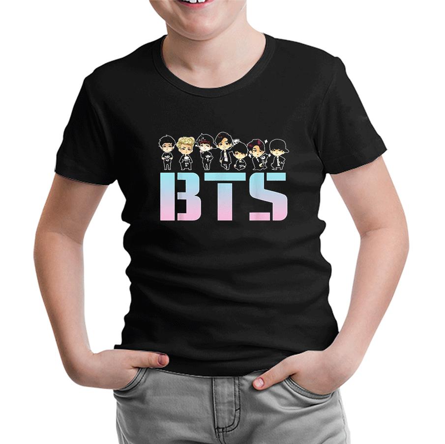BTS - Guys Siyah Çocuk Tshirt