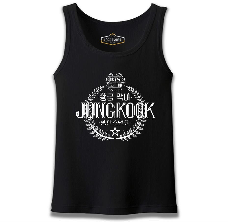 BTS -  Jungkook Siyah Erkek Atlet