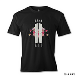 BTS - Logo Hit Black Men's Tshirt