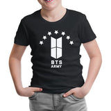 BTS -  Stars Siyah Çocuk Tshirt