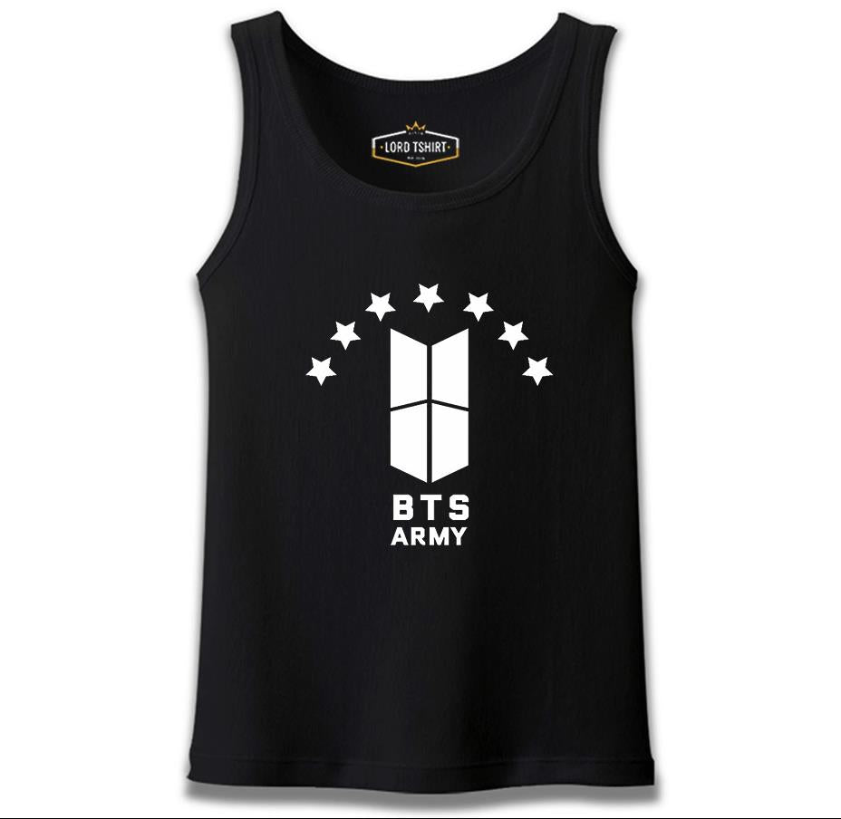 BTS -  Stars Siyah Erkek Atlet