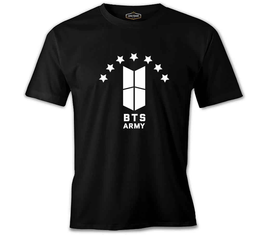 BTS -  Stars Siyah Erkek Tshirt