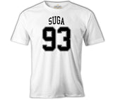 BTS - Suga 93 Beyaz Erkek Tshirt