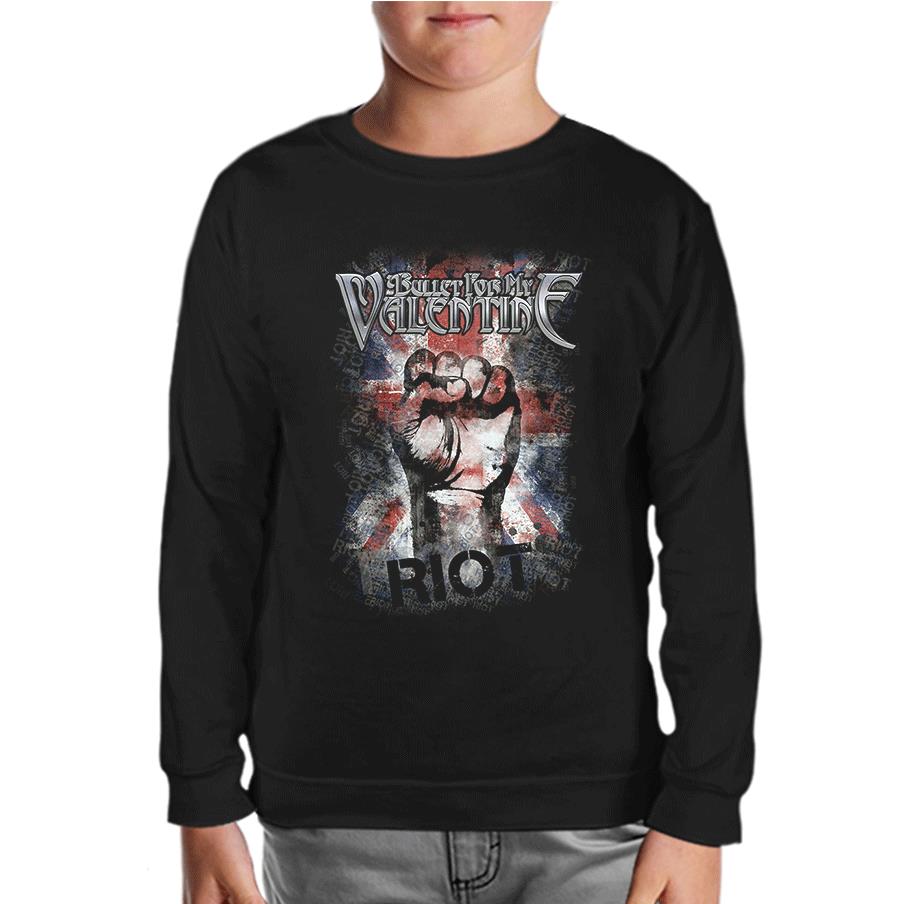 Bullet for my Valentine - Riot Black Kids Sweatshirt