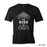 Zodiac Sign - Born in May Legends Black Men's Tshirt