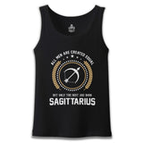 Burç - Sagittarius Siyah Erkek Atlet