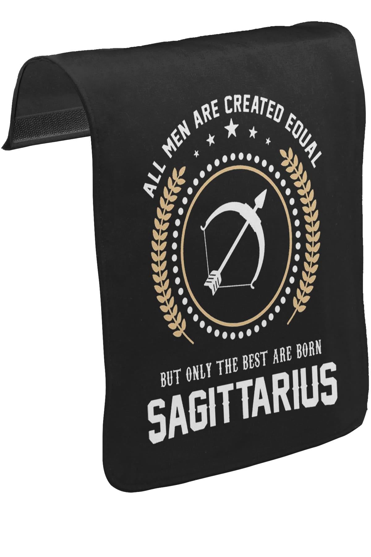 Burç - SagittariusUnisex Siyah Tak-Çıkar Postacı Çanta Kapağı CK-1205