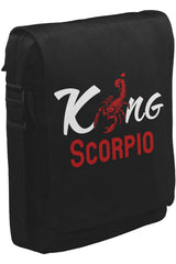 Burç - Scorpio King Unisex Siyah Postacı Çanta