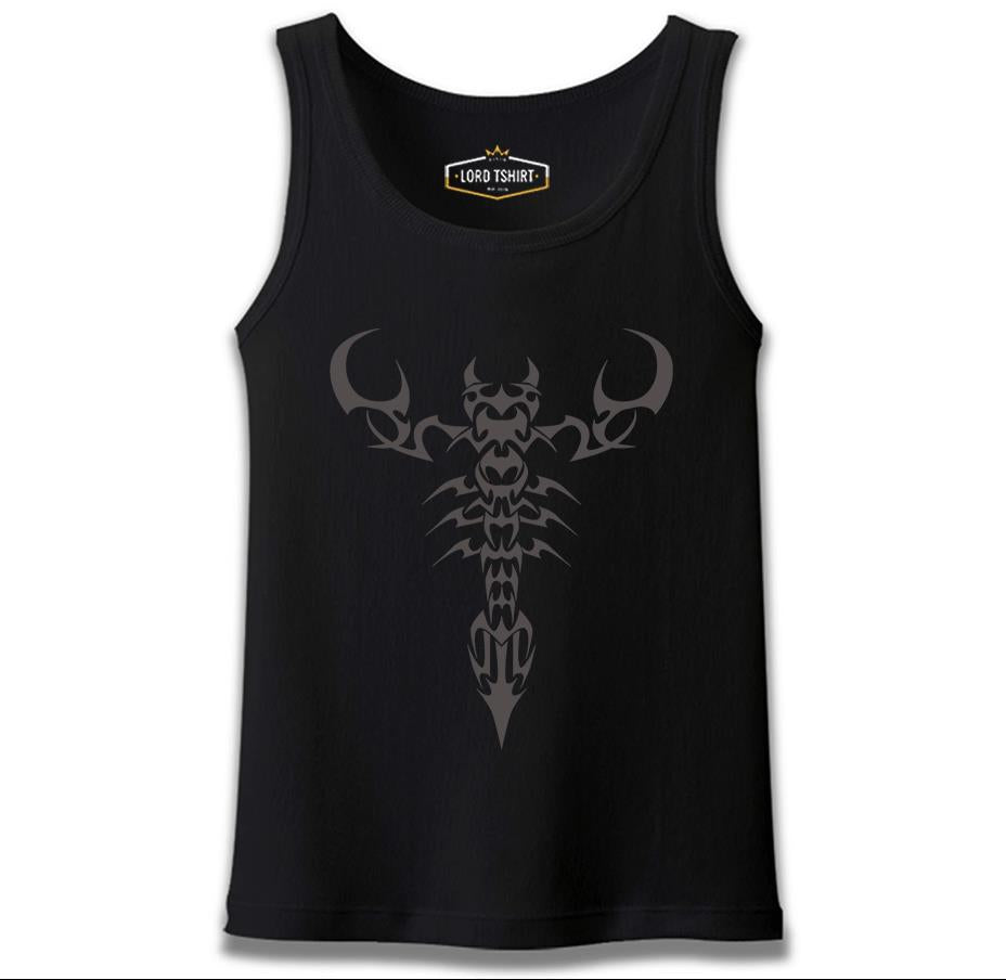 Burç - Scorpio Tatoo Siyah Erkek Atlet