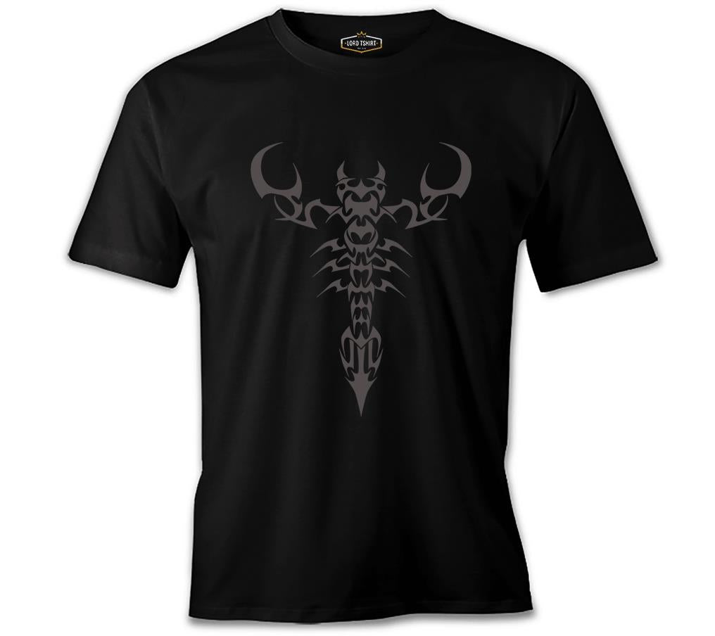 Burç - Scorpio Tatoo Siyah Erkek Tshirt