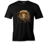 Zodiac Signs - Leo Black Men's Tshirt 