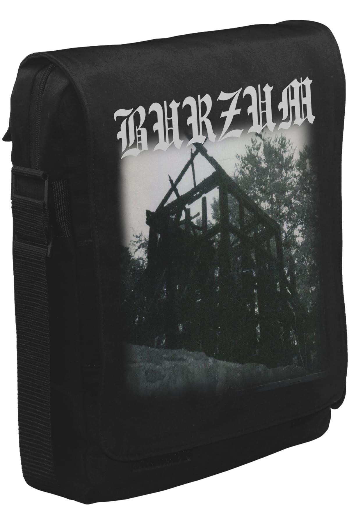 Burzum - Aske Unisex Siyah Postacı Çanta