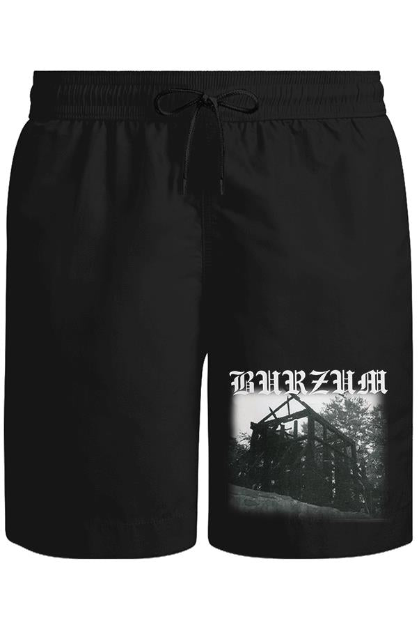 Burzum - Aske Unisex Siyah Şort