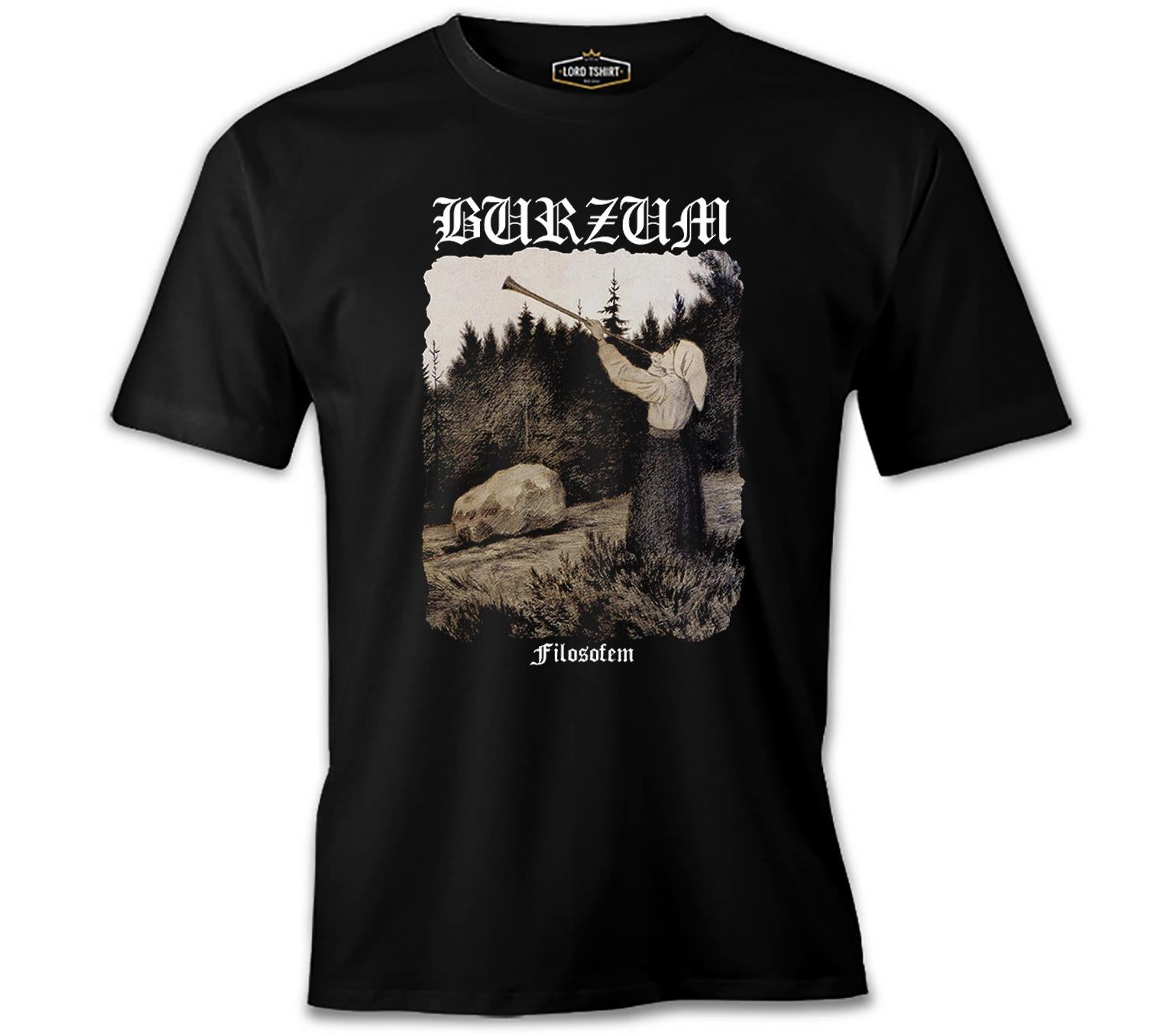 Burzum - Filosofem Siyah Erkek Tshirt