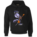 Halloween - Witches Town Black Men's Zipperless Hoodie 